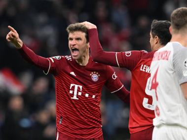 Bayern Múnich le pasó por encima al Salzburgo en la Liga de Campeones.