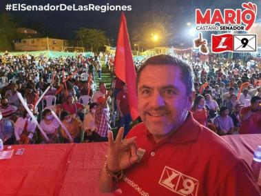 Mario Castaño, senador y actual candidato liberal, acusado de corrupción ha gastado en campaña 3