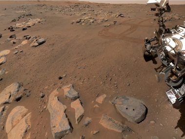 El rover se tomó esta 'selfie' el 10 de septiembre del 2021.