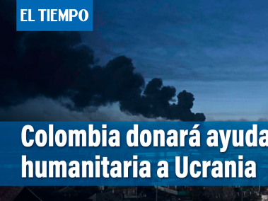 Colombia enviará ayuda humanitaria a Ucrania, así lo informó el presidente Iván Duque. El gobierno hará una donación a la comisión de las naciones unidas para los refugiados para asistir a la población civil afectada por la guerra.