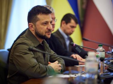 Presidente ucraniano, Volodomir Zleneski