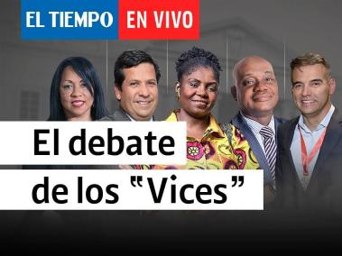 Debate candidatos a la vicepresidencia de Colombia | El Tiempo
