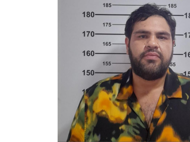 Brian Donaciano Olguín Verdugo, presunto capo mexicano capturado en Colombia.