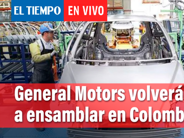 General Motors retomará el ensamblaje de vehículos en Colombia