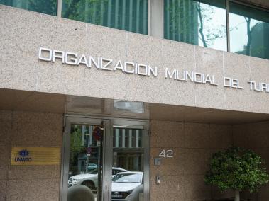 Sede de la OMT en Madrid, donde tuvo lugar la asamblea este miércoles.