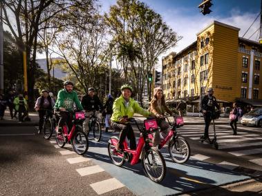 Lanzamiento del piloto de Sistema de Bicicletas Compartidas de Bogotá