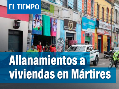 El comandante  de policía de Mártires aseguró que en los cuadrantes 7, 10 y 11 de la localidad se han realizado seis allanamientos a viviendas que podrían estar relacionadas con los homicidios de 5 personas en este sector de la capital.
