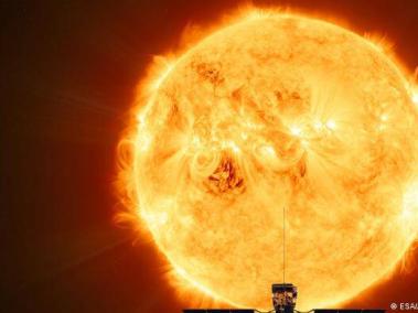 La aproximación más cercana de Solar Orbiter al Sol, conocida como perihelio, tuvo lugar el 26 de marzo.