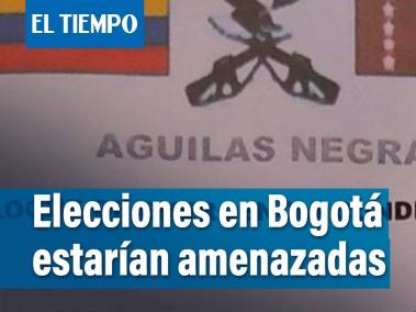 La Misión de Observación Electoral (MOE) advierte que los comicios en Bogotá podrían estar en riesgo por amenazas de las Águilas Negras. Además, manifestó preocupación por el aumento de las denuncias sobre constreñimiento en las empresas.