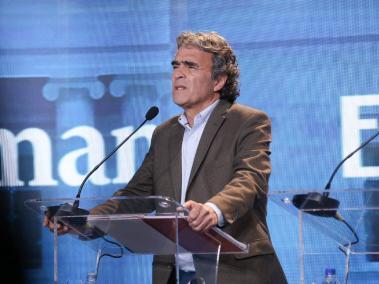 Sergio Fajardo, durante el debate de EL TIEMPO, CityTV Y Semana