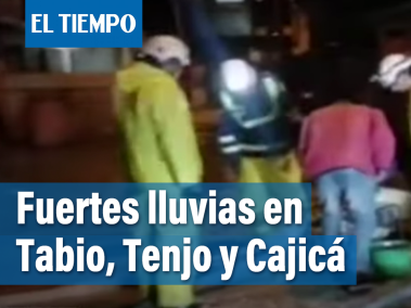 Emergencia en tres municipios de la sabana centro de Cundinamarca