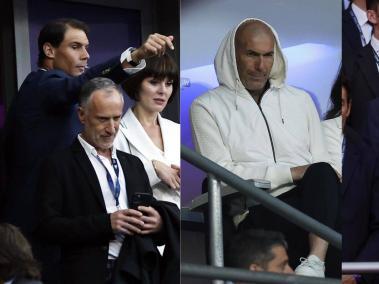 Nadal, Zidane y el rey Felipe VI, entre los asistentes a la final de la Championss.