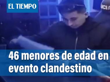 46 menores de edad encontrados en evento clandestino de Ciudad Bolívar