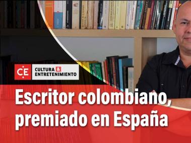 Escritor colombiano, premiado en la Feria del Libro de Madrid