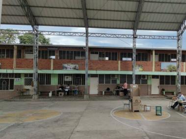 Así está el panorama en algunos puestos de votación de Cúcuta.