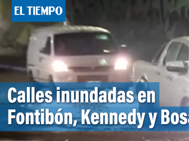 Fuertes lluvias ocasionaron problemas en Fontibón, Kennedy y Bosa