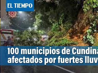 Lluvias en Cundinamarca: 100 municipios se han visto afectados