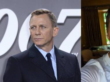 A la izquierda Daniel Craig y a la derecha Henry Cavill, el posible nuevo agente 007