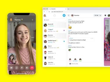 Snapchat trae actualización para su aplicación de escritorio.