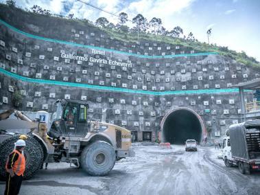 Los trabajos del túnel Guillermo Gaviria Echeverri, se iniciaron en el 2018.