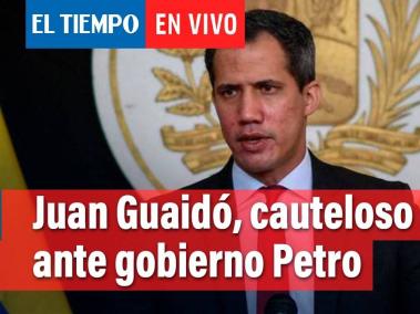 Juan Guaidó habla de las relaciones entre Colombia y Venezuela