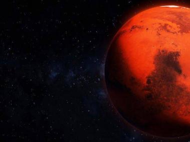 Según la Nasa, la distancia de la Tierra a Marte es de aproximadamente 3/8 de la vuelta alrededor del Sol.