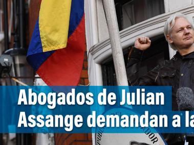 Abogados de Julian Assange presentan demanda contra la CIA