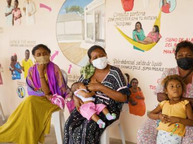 Nuevo centro de vacunación en Manaure, La Guajira