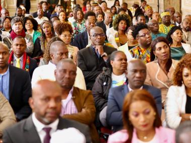 A la conmemoración de la Ley 70 de 1993 asistieron diferentes miembros de las comunidades afro, raizales y palenqueras del país.
