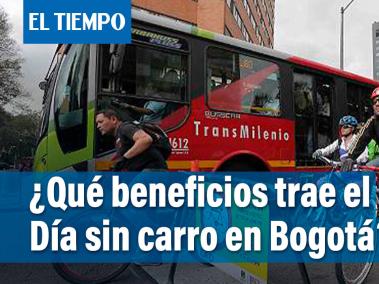 Día sin carro traería mejoramiento de tráfico y alivio del medioambiente en Bogotá