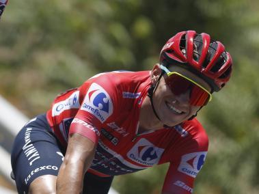 Remco Evenepoel, líder de la Vuelta a España.