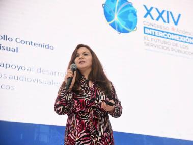 Ministra de las TIC, Sandra Urrutia