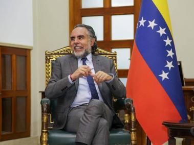 El nuevo embajador colombiano en Venezuela, Armando Benedetti