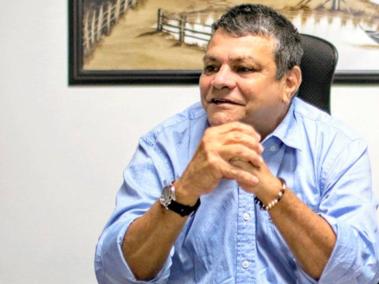 Robinson Manosalva, alcalde de Aguachica, sur del Cesar.