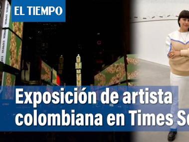 La colombiana Carolina Caycedo estará todo el mes de septiembre en la gran avenida de la ciudad de Nueva York con su exposición 'Retratos de agua'.