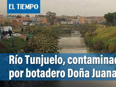 Río Tunjuleo sí se está contaminando por lixiviados de Doña Juana