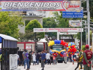 La reapertura de la frontera con Venezuela se realiza este 26 de septiembre del 2022.
