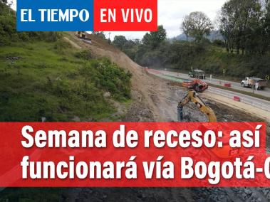 Así funcionará la vía Bogotá Girardot en la semana de receso