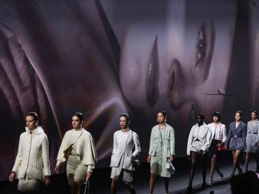 Desfile de Chanel en la semana de la Moda de Paris 2022.