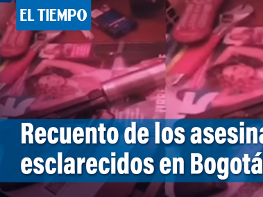 Las pruebas determinantes. Videos amenazando a comerciantes, chats de WhatsApp y seguimientos son claves en la investigación. Tenemos el recuento de los asesinatos esclarecidos, con las recientes capturas en Bogotá.