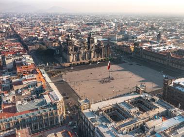 Panorámica del centro de Ciudad de México.