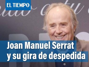 Serrat llega a Argentina en gira de despedida "llena de emociones y nostalgias"