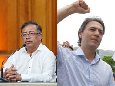 El presidente, Gustavo Petro, y el alcalde de Medellín, Daniel Quintero, sostenían un apoyo político.