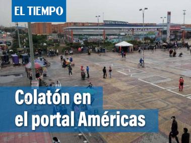 Los usuarios del Portal Américas se quejan ante la falta de control de las autoridades en el lugar.