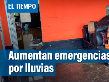 En Sesquilé, 9 casas fueron afectadas y 27 personas evacuadas. En Suesca hay pérdidas de cultivos.