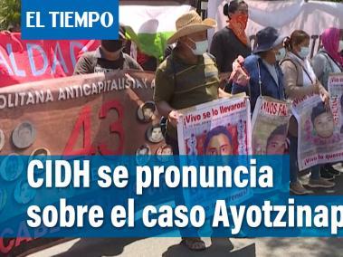 CIDH urge a México a garantizar investigación independiente del caso Ayotzinapa
