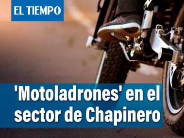 'Motoladrones' en el sector de Chapinero