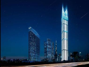 Y están a la ventas las residencias del Burj Binghatti Jacob & Co.