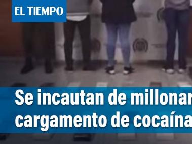 Tres colombianos fueron capturados por transportar dentro de sus maletas 40 kilos de cocaína, que están avaluados en 200 millones de pesos.