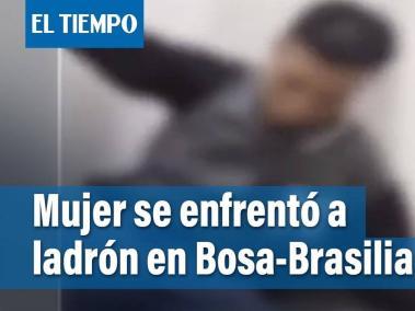 En Bosa, Brasilia, la víctima, después un forcejeo, pidió ayuda a sus vecinos, quienes atraparon al delincuente y lo entregaron a la policía.